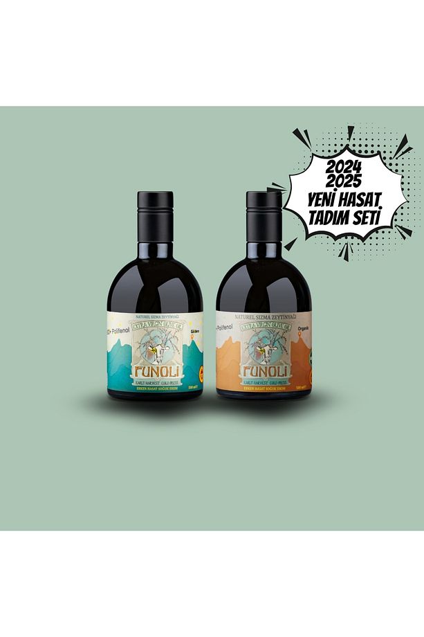 Premium Yüksek Polifenollü Tadım Seti 2x500 ml - 1