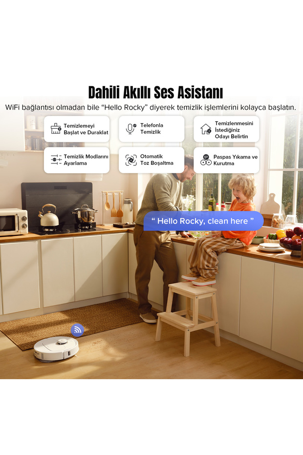 QRevo MaxV Akıllı Robot Süpürge Beyaz - 9