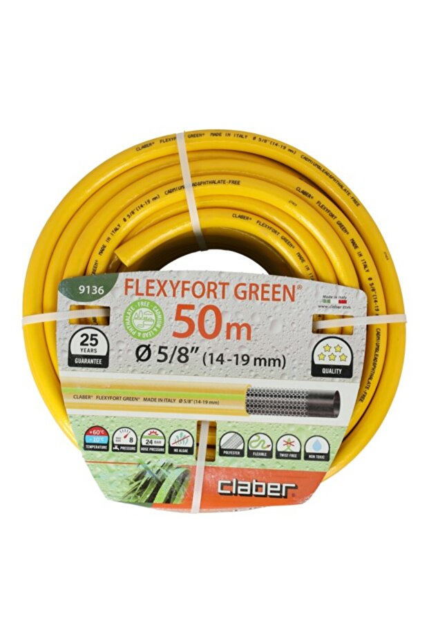 خرطوم Flexyfort المقاوم للطحالب والأشعة فوق البنفسجية ومضاد للتجعد