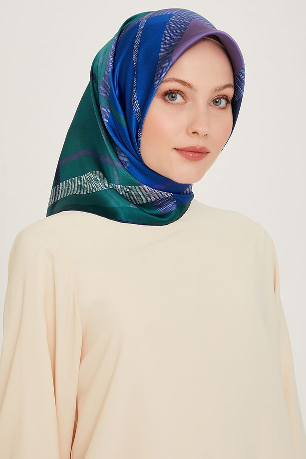 ARMİNE İPEK EŞARP 9206D (TWİLL)-82 - 1