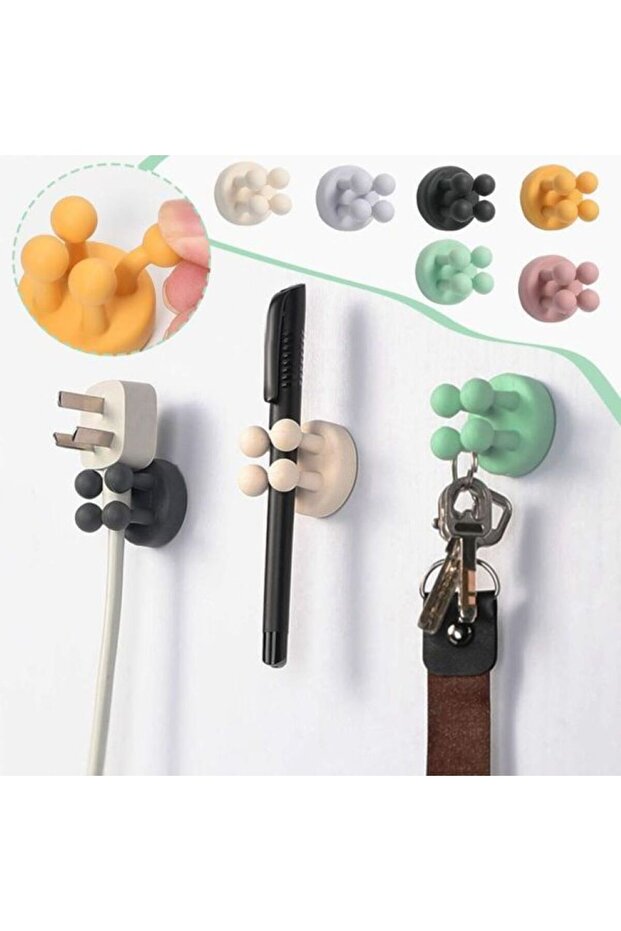 Multipurpose Practical Strong Adhesive Hanger Bathroom Washcloth Hanger Kitchen Cloth Hanger Towel Hanger