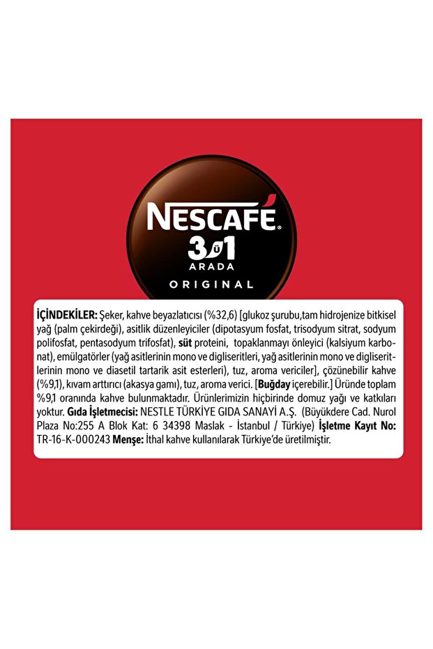 3Ü1 Arada Orijinal Kahve 17,5 Gr X 48 Adet - 4