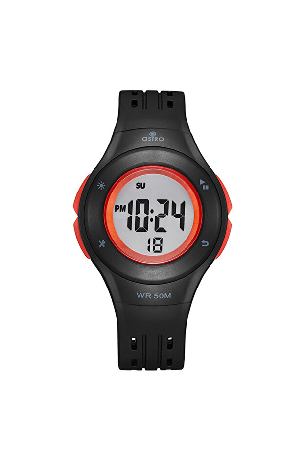 Kids Digital Orange  Dial Watch - A23901-PPBO
