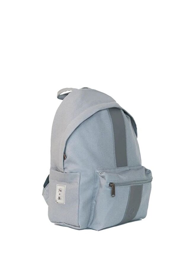 حقيبة ظهر رمادية مرخصة للجنسين من SKOOLBAG BACK - 2