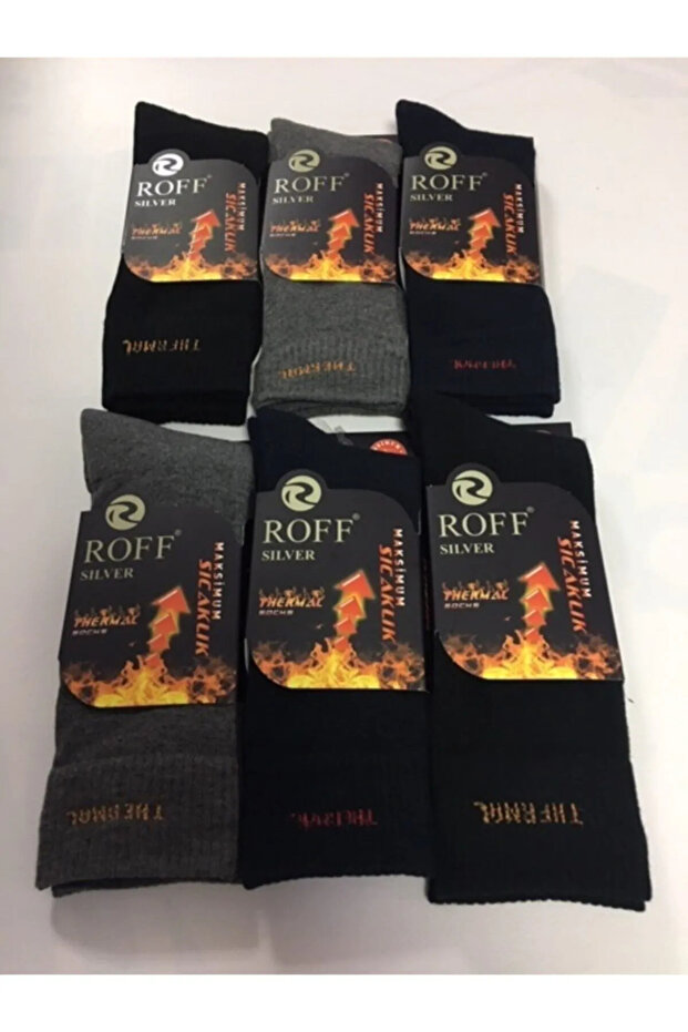 Roff Thermal Kışlık Çorap Maksimum Sıcaklık 4 ADET - 1