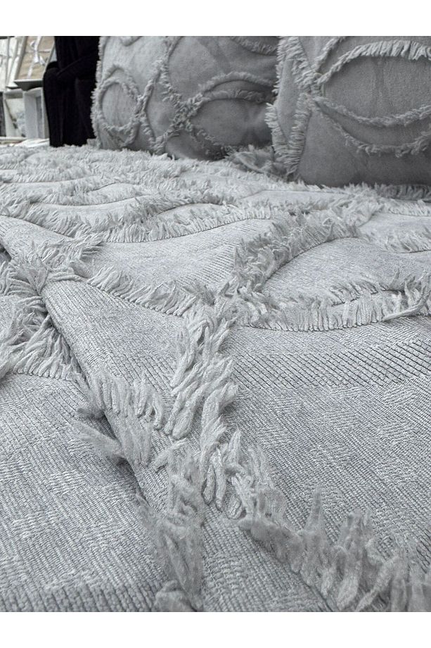 ÇAPA HOME 3 PARÇA KABARTMALI ÇİFT KİŞİLİK YATAK ÖRTÜSÜ - 3