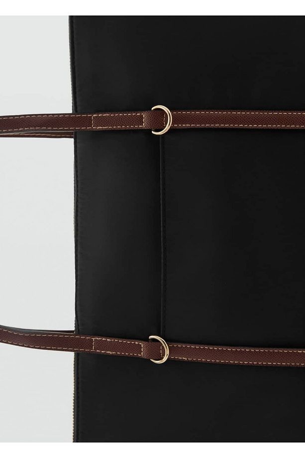 Çift saplı shopper çanta - 4