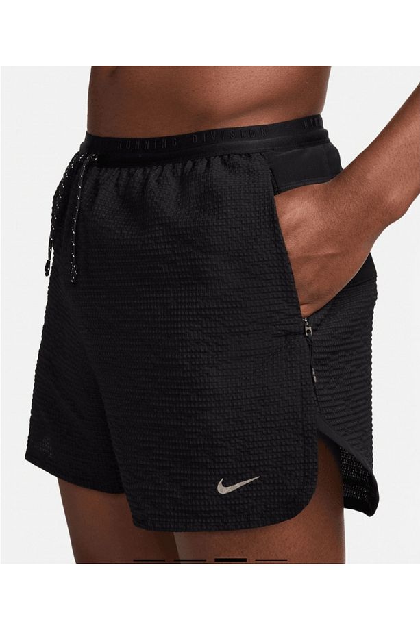 Run Division Dri-Fit ADV 4" Brief-Lined Running Erkek Şort aslan sport - 1