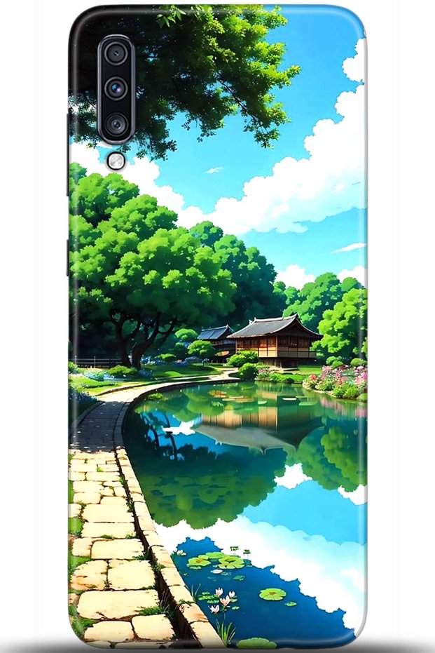 Samsung Galaxy A70S Case Hd Printed Case - Custody Series 5463