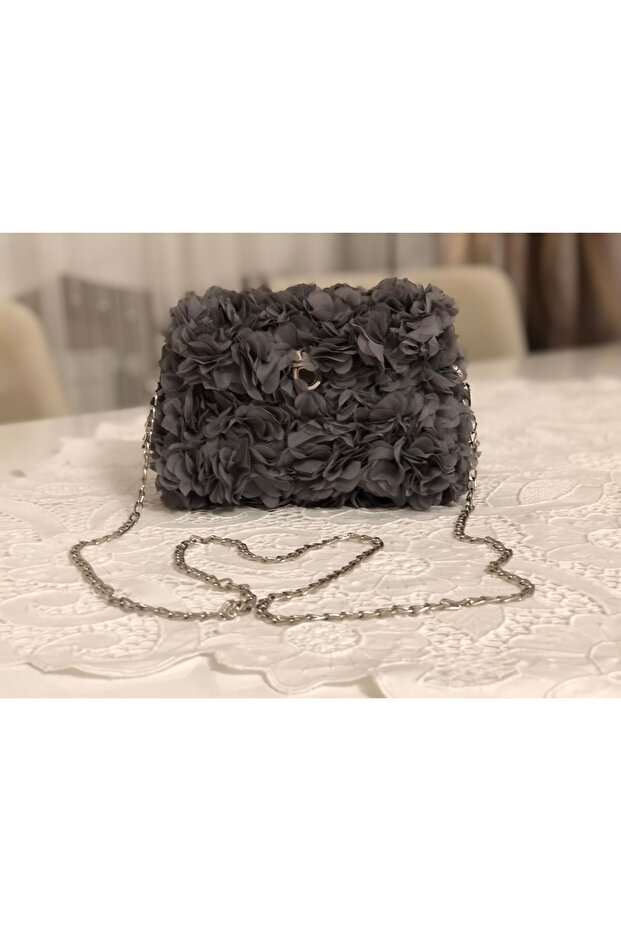 Kokoş Çiçek Çanta - 1