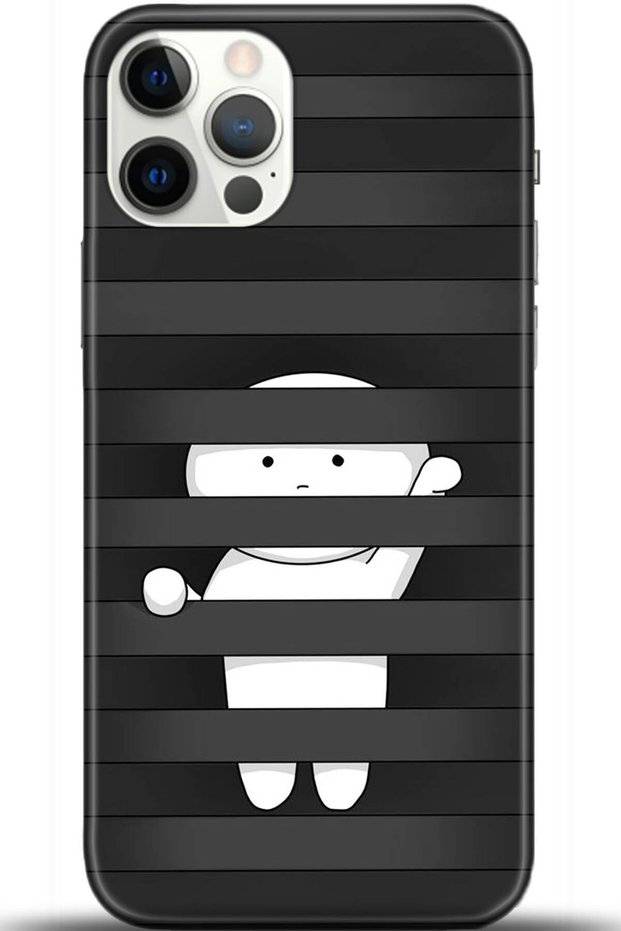 Apple iPhone 12 Pro Case Hd Printed Case - Custody Series 5478
