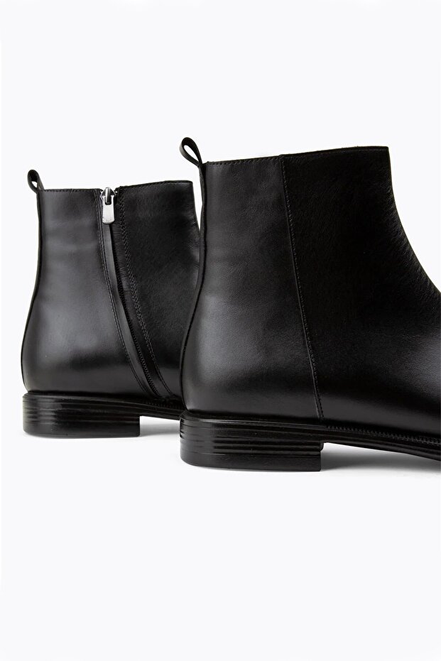 %100 Hakiki Deri Kovboy Model Chealse Erkek Bot - 4