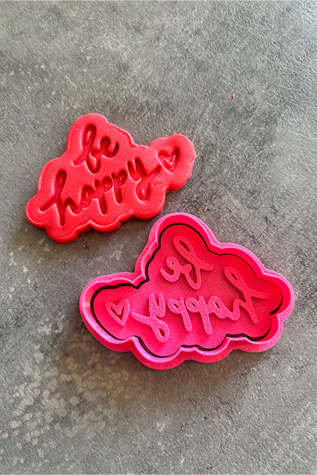 Be Happy Themed Mold