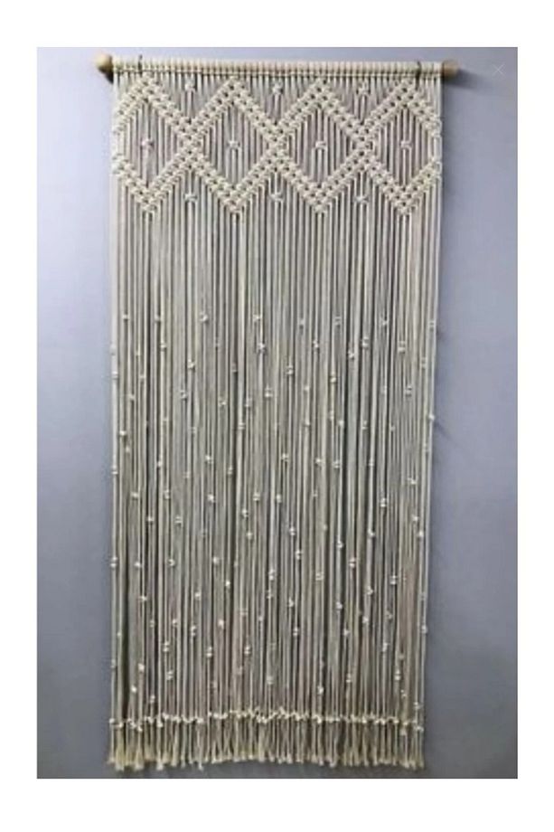 makrome perde kapı duvar süsü - 1