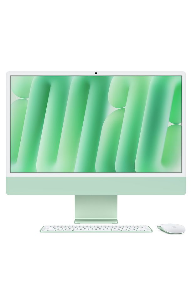 24" iMac Retina 4.5K display: Apple M4 chip 10‑core CPU and 10‑core GPU, 16GB, 256GB SSD -Yeşil - 1