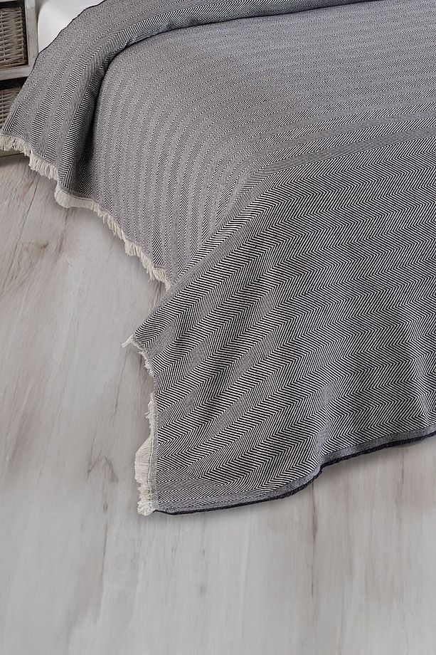 Natural Tek Kişilik Yatak Örtüsü 180x210 CM - 3