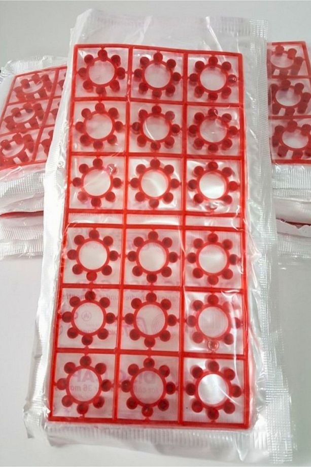 12 Yaş 18x8li Kapsül Mermi Şeridi - 1 Adet - Toplam 1728 Adet Atış Yeşil - 2