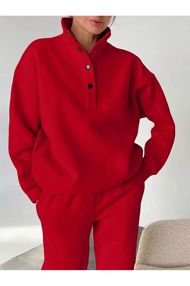 Oversize Eşofman Takımı - 5
