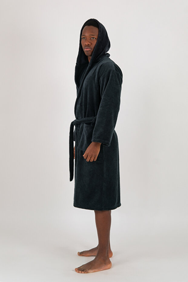 Bambu Lüks Erkek Bornozu - 4