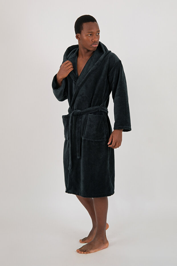 Bambu Lüks Erkek Bornozu - 1