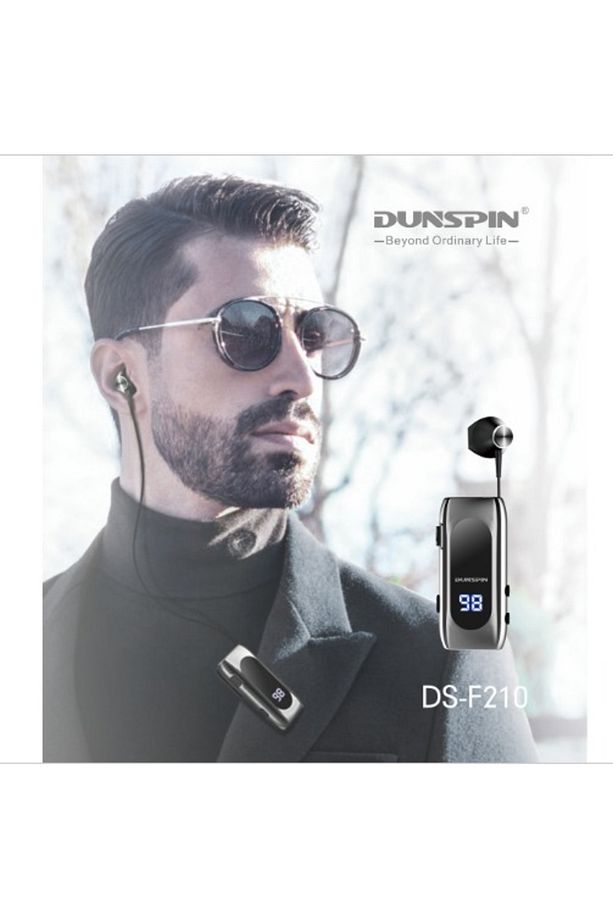 Ds-f210 Led Ekranlı Makaralı Bluetooth Kulaklık – 25 Saat Kesintisiz Kullanım - 6