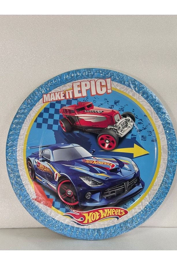 Hotwheels 8'li Kağıt Tabak Bardak Seti - 2