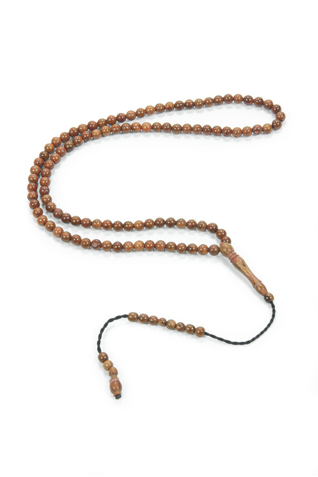 Globe Cut Kuka Zikir Rosary - 100 Pieces - 5 mm (Iznk)