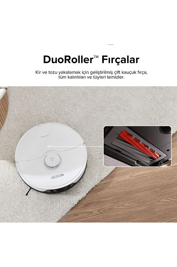 S8 Sonic Mopping Akıllı Robot Süpürge S8 Beyaz - 8