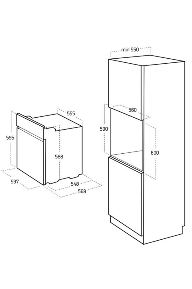 Ankastre Set (BO O64D5C A BH P6144C A CH S6532C BA) - 5