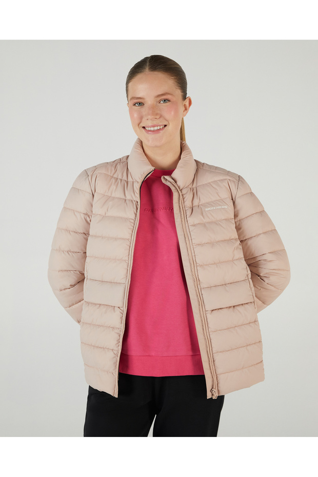 W Outerwear Padded Jacket Women's Brown Coat S231240-219