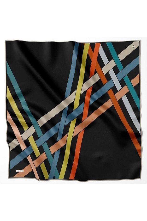 Nostalji Serisi Twill Ipek Eşarp 8923-53nt - 2