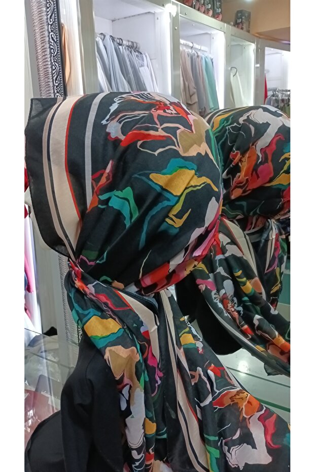 Renkli soft şal - 3