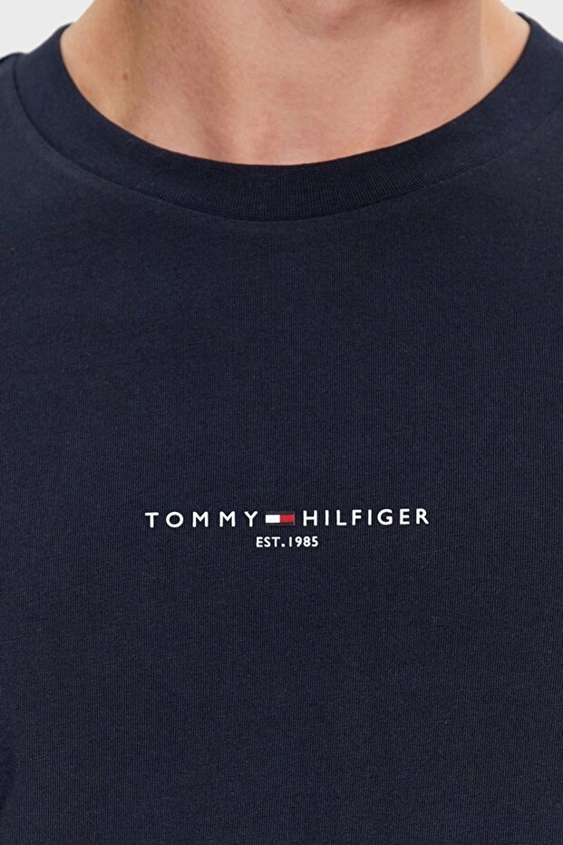 TOMMY LOGO TIPPED TEE - 4