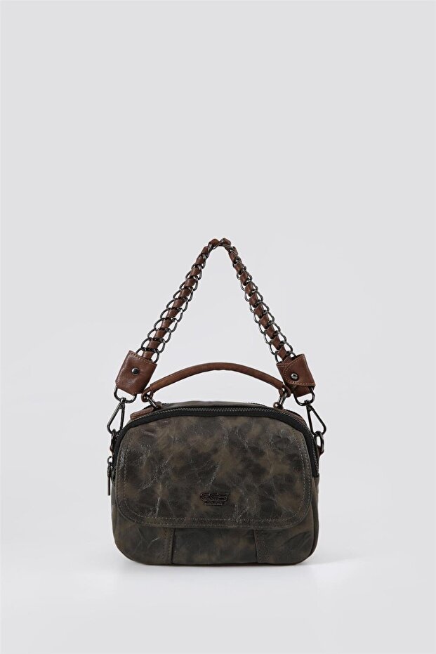 ÇÇS 17641 Kadın Omuz Askılı Kol Çantası - 7