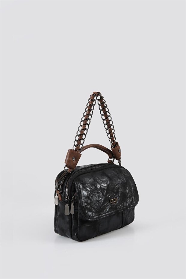 ÇÇS 17641 Kadın Omuz Askılı Kol Çantası - 8