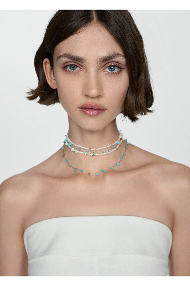 Drape detaylı elbise - 6