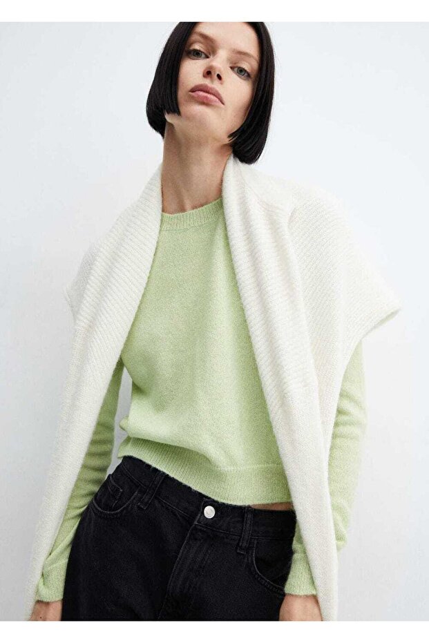 Strickpullover mit Rundhalsausschnitt - 5