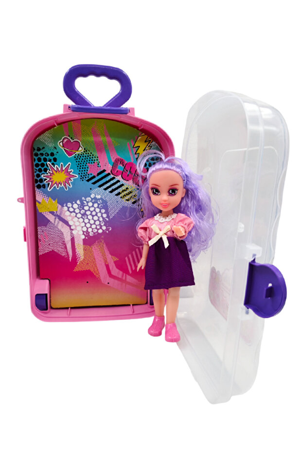 Mini Eliza Çantali Moda Bebek - 3