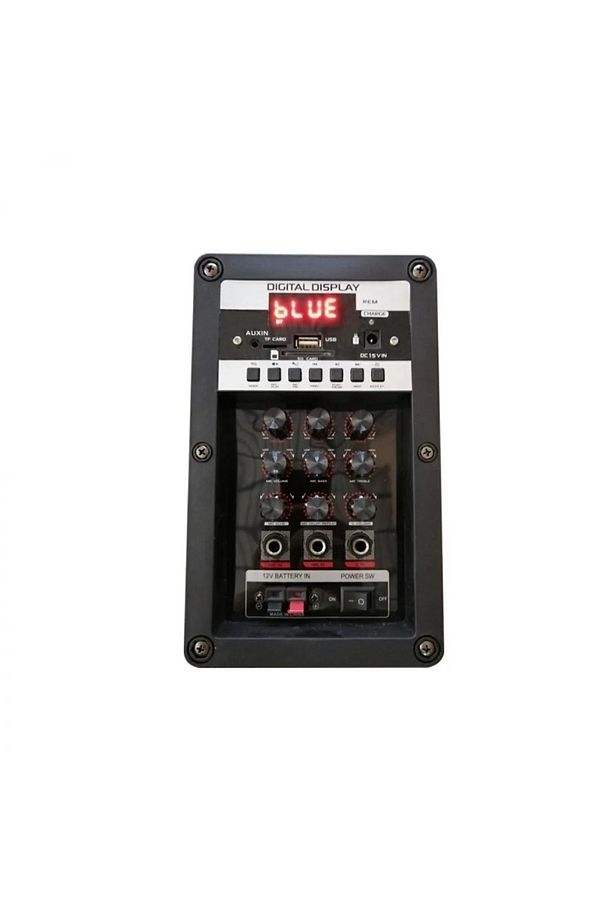 Lt-912 Kablosuz 2 Mikrofonlu Kumandalı Kablosuz Hoparlör - 3