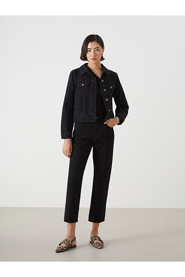 Straight Fit Women's Jean Pants