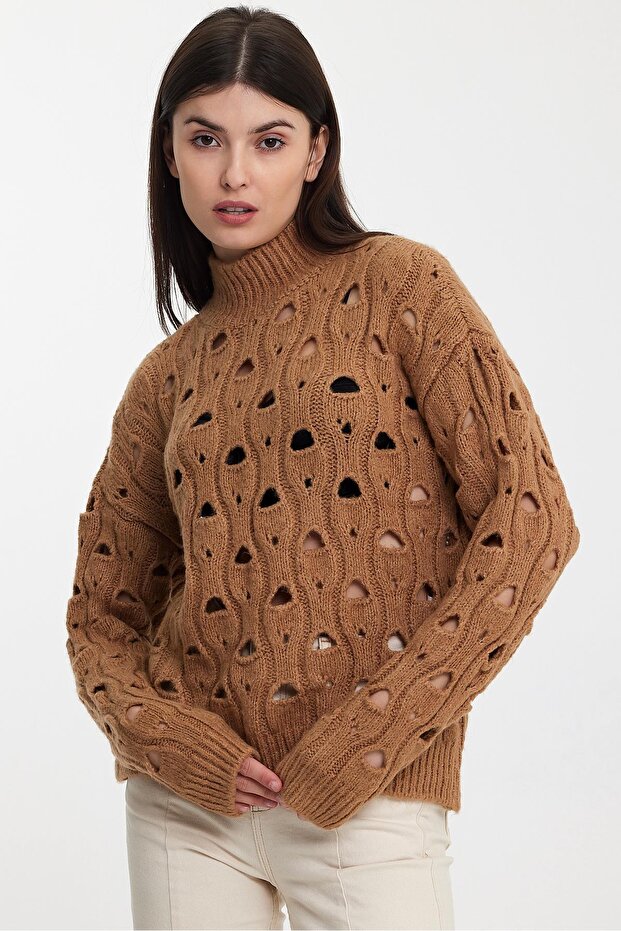 Hole Knitwear Sweater(A92423-S)
