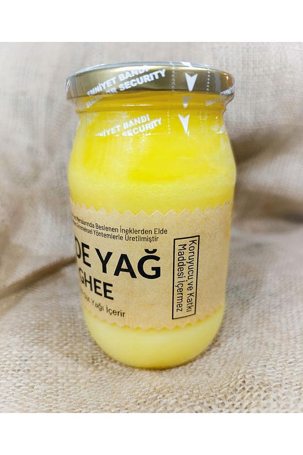 Kars Sade Yağ ( Ghee, Sarı Yağ, Eritilmiş Tereyağı ) Net 330 gram - 3