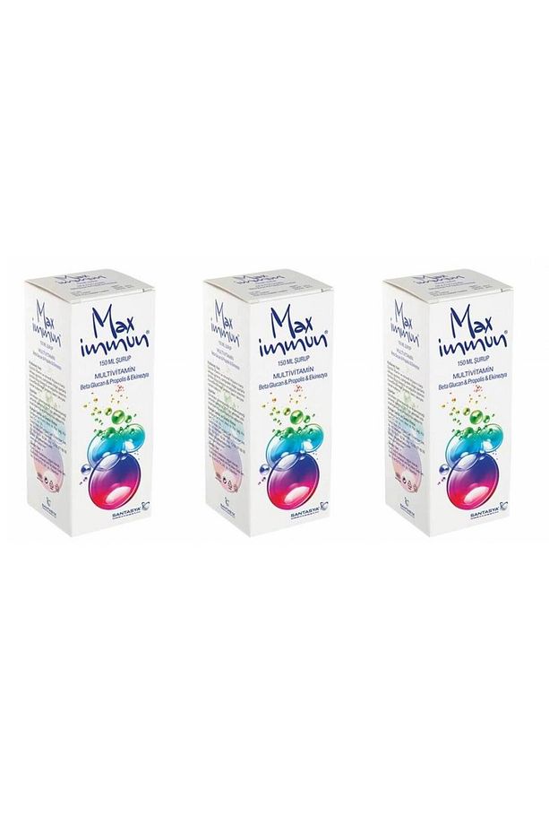 Max Immun Şurup 150ml 3'lü Paket - 1