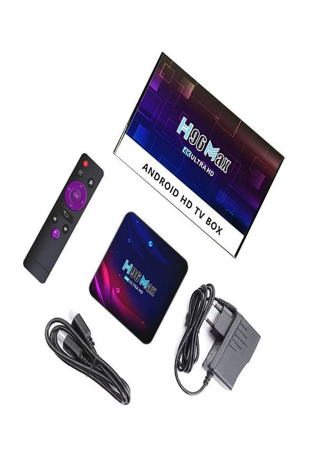 H96 Max V12 16 Gb Androıd Tv Box H96 Max 4k Androıd12 H96 16 - 3