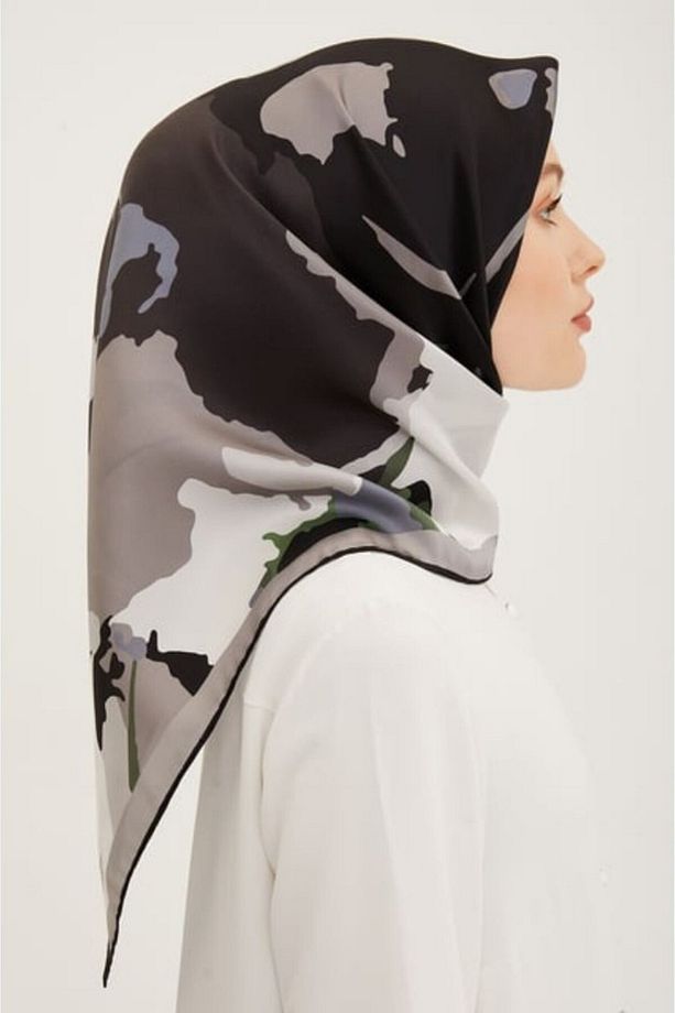 İpek Eşarp Nostalji Twill 8935D-01 - 2