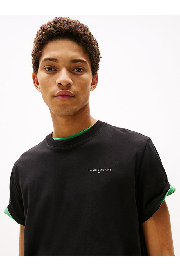 TJM SLIM LINEAR CHEST SS TEE EXT - 2