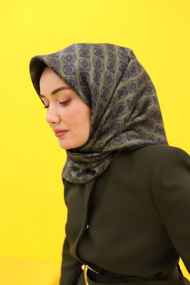 İpek Twill Eşarp 11452 - 5