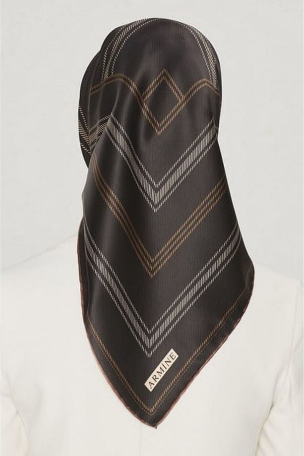 Nostalji Serisi İpek Twill Eşarp 8559D-09 - 3