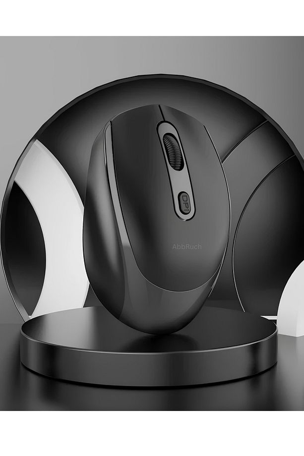 Kablosuz Mouse Bluetooth Wireless Çift Mod'lu USB 2.4g Şarj Edilebilir 800/1200/1600dpi Işıklı Fare - 1