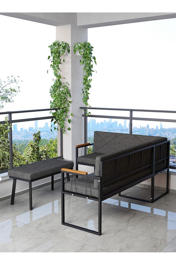 MYGUSİ SRC BALKON, BAHÇE, CAFE, KÖŞE TAKIMI - 4